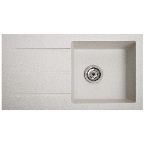 Кухонна мийка Romzha Quadro Biela (101)