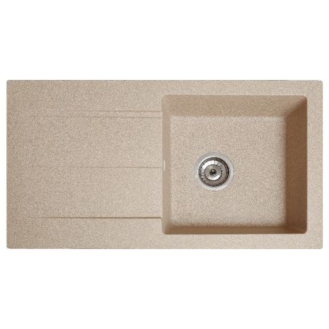 Кухонна мийка Romzha Quadro Piesok (301)