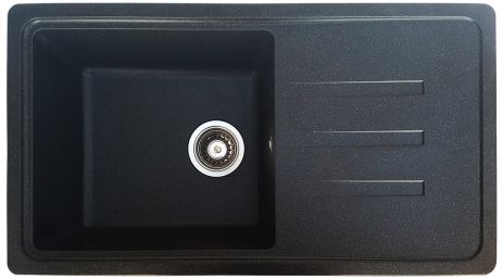 Кухонна мийка Romzha Trei 78 Antracit (902)