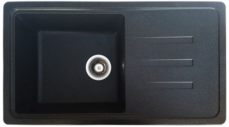 Кухонна мийка Romzha Trei 78 Antracit (902)