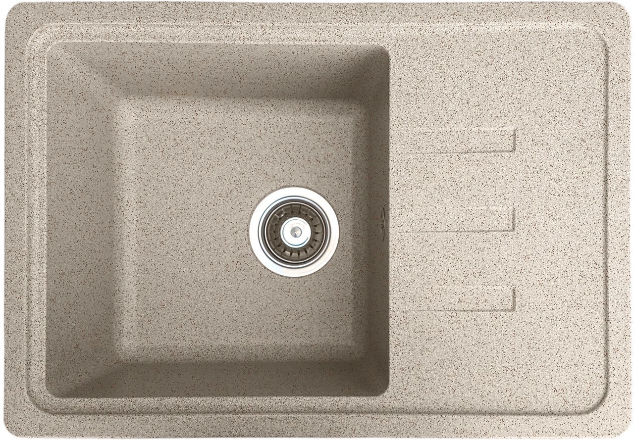 Кухонна мийка Romzha Trei 62 Gri (802) Кухонна мийка Romzha Trei 62 Gri (802)