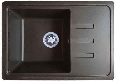 Кухонна мийка Romzha Trei 62 Antracit (902)