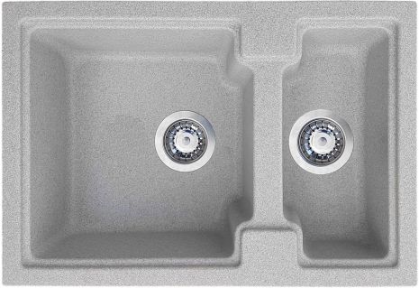 Кухонна мийка Romzha Patrat 62D Seda (602)