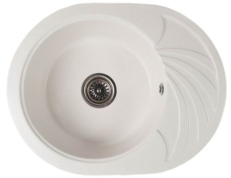 Кухонна мийка Romzha Rasa 60 Biela (102)