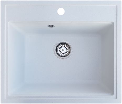 Кухонна мийка Romzha Patrat Biela (102)