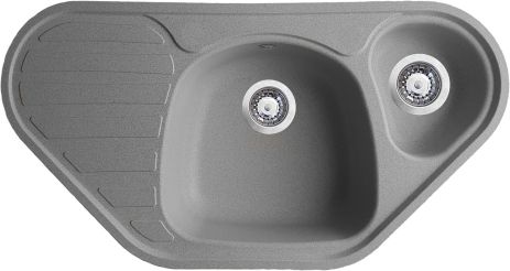 Кухонна мийка Romzha Elegancia 95B Seda (602)