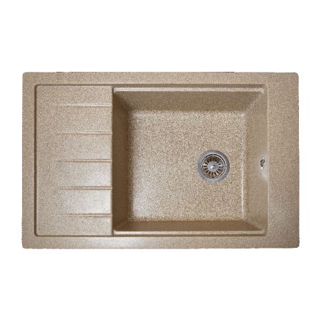 Кухонна мийка Romzha Patrat 78 Piesok (301)