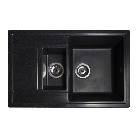 Кухонна мійка Romzha Jorum 78D Antracit (901)