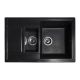 Кухонна мійка Romzha Jorum 78D Antracit (901)
