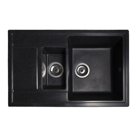 Кухонна мійка Romzha Jorum 78D Antracit (901)