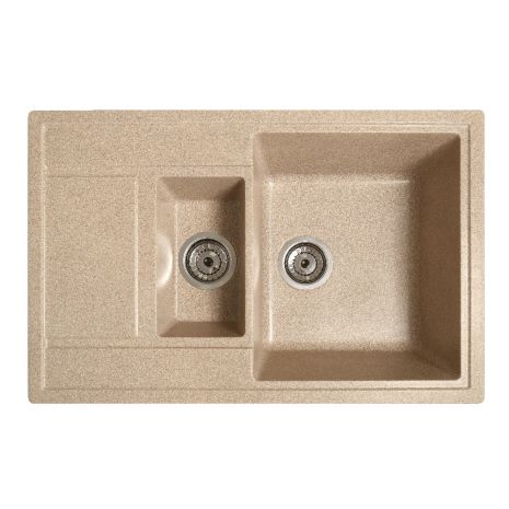 Кухонна мийка Romzha Jorum 78D Piesok (301)