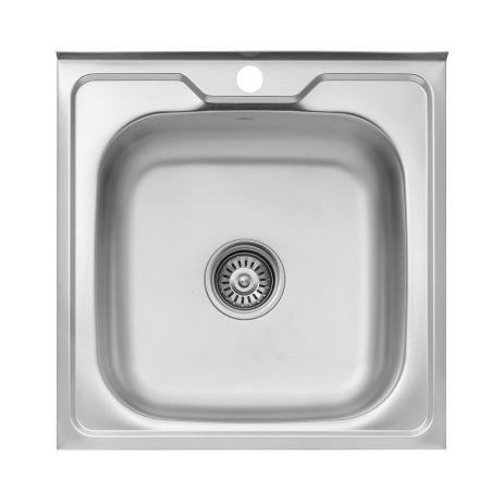 Кухонна мийка накладна Kroner KRP Dekor — 5050 (0.6 мм) Кухонна мийка накладна Kroner KRP Dekor — 5050 (0.6 мм)