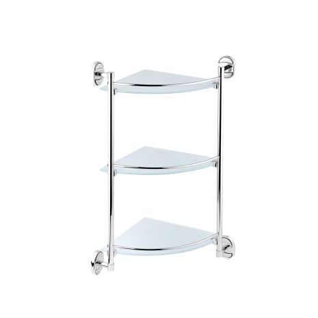 Полиця для ванної кімнати кутова Kroner KRM Elbe — ACG2907-3