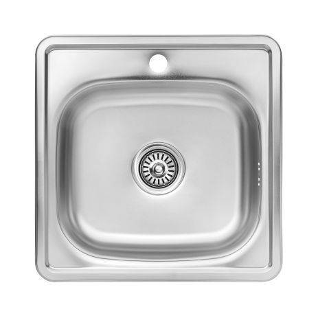 Кухонна мийка Kroner KRP Satin — 4848 (0.6 мм) Кухонна мийка Kroner KRP Satin — 4848 (0.6 мм)