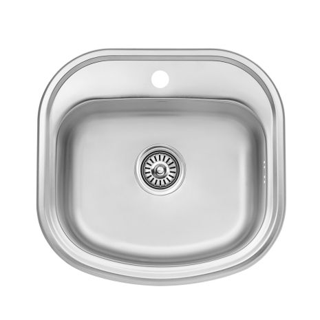 Кухонная мойка Kroner KRP Satin - 4749 (0.8 мм)