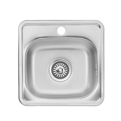 Кухонна мийка Kroner KRP Satin — 3838 (0.6 мм) Кухонна мийка Kroner KRP Satin — 3838 (0.6 мм)