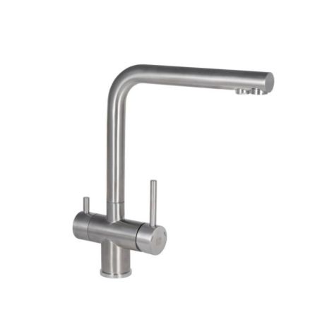 Змішувач для кухні Lidz Aria 24F-SFS, F-подібний з вимкненням фільтрованої води (k35) Змішувач для кухні Lidz Aria 24F-SFS, F-подібний з вимкненням фільтрованої води (k35)