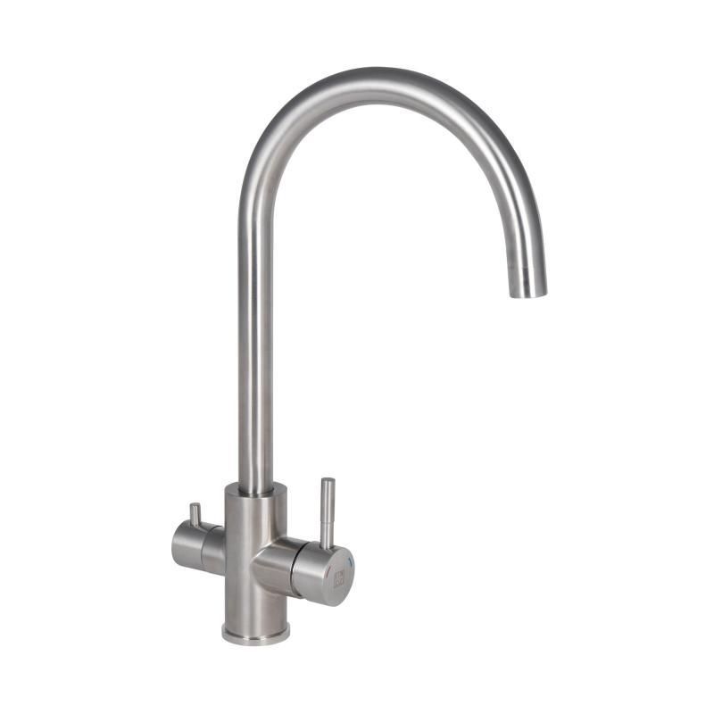 Смеситель для кухни Lidz Aria 020F (k35) LDARI020FNKS43365 Nickel Смеситель для кухни Lidz Aria 020F (k35) LDARI020FNKS43365 Nickel