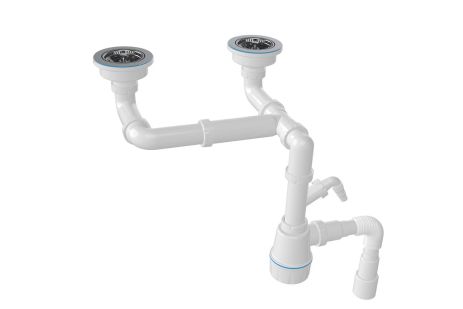 Євросифон NOVA подвійний для граніту (1192, 1191-051) Євросифон NOVA подвійний для граніту (1192, 1191-051)