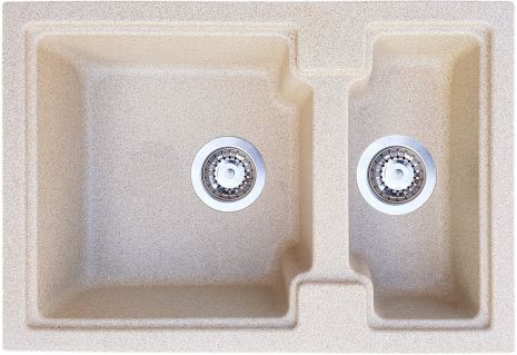 Кухонна мийка Romzha Patrat 62D Bezhvy (402)