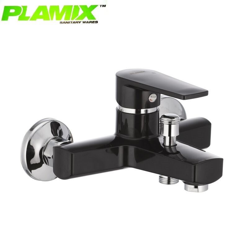 Змішувач для ванної з термопластику Oscar 009 Чорний Змішувач для ванної з термопластику Oscar 009 Чорний