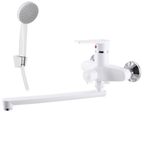 Змішувач для ванни Oscar 006 Euro з лійкою та шлангом