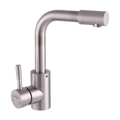 Змішувач для умивальника з нержавійки Mixxus Sox 001 Змішувач для умивальника з нержавійки Mixxus Sox 001