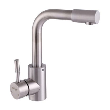 Змішувач для умивальника з нержавійки Mixxus Sox 001 Змішувач для умивальника з нержавійки Mixxus Sox 001