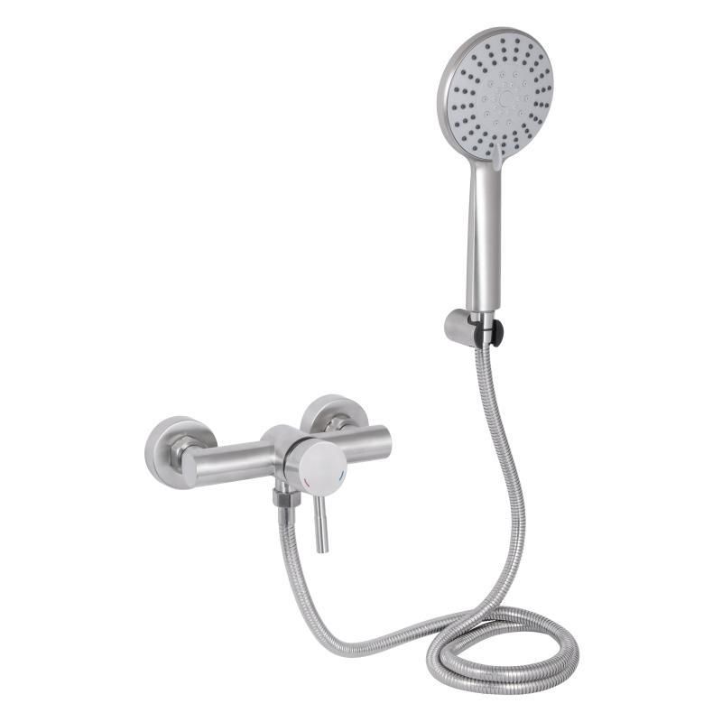 Смеситель для душа Lidz Aria 010 (с душевым гарнитуром) (k35) LDARI010NKS43361 Nickel Смеситель для душа Lidz Aria 010 (с душевым гарнитуром) (k35) LDARI010NKS43361 Nickel