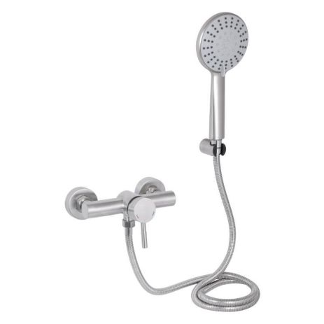 Смеситель для душа Lidz Aria 010 (с душевым гарнитуром) (k35) LDARI010NKS43361 Nickel Смеситель для душа Lidz Aria 010 (с душевым гарнитуром) (k35) LDARI010NKS43361 Nickel