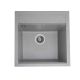 Гранитная мойка для кухни Platinum 5149 FIESTA матовая Серая Гранитная мойка для кухни Platinum 5149 FIESTA матовая Серая