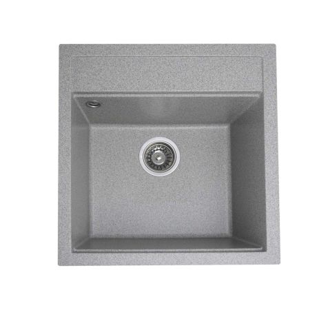 Гранитная мойка для кухни Platinum 5149 FIESTA матовая Серая Гранитная мойка для кухни Platinum 5149 FIESTA матовая Серая