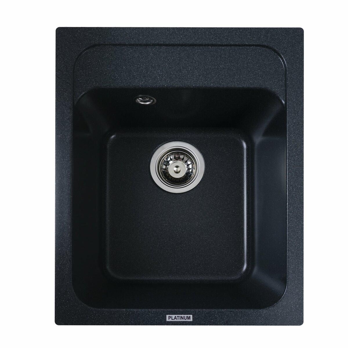 Гранітна мийка для кухні 4050 KORRADO матова Антрацит Гранітна мийка для кухні 4050 KORRADO матова Антрацит