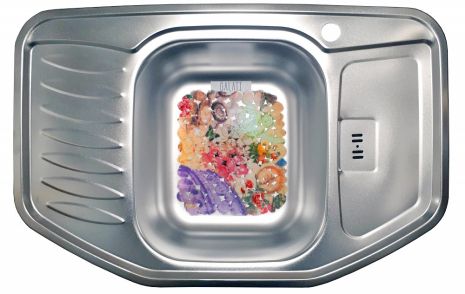 Кухонна мийка Romzha Rampa Satin