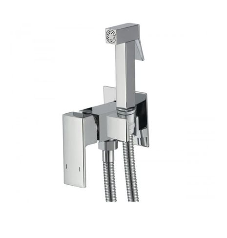 Змішувач для гігієнічного душу вбудованний HB Kubus 002 Chrome