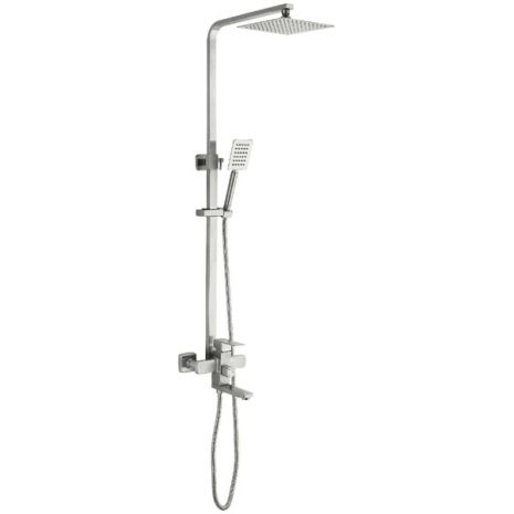 Душевая система со смесителем из нержавейки Германия MIX Kub 009-J