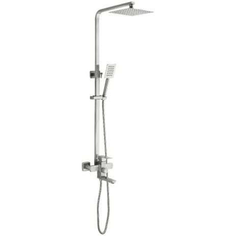 Душова система зі змішувачем із нержавіючої сталі MIX Kub 009-J
