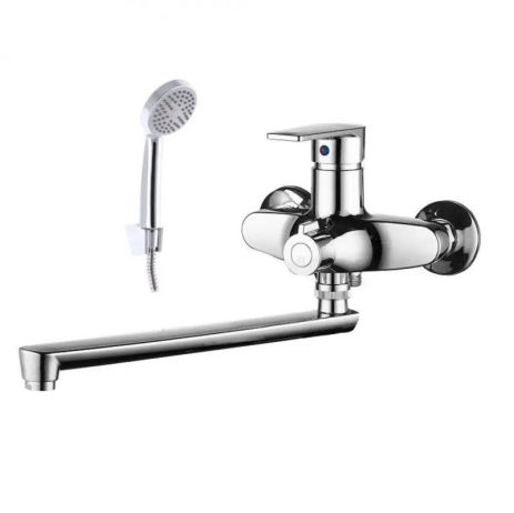 Змішувач для ванної з термопластику Oscar 006 Euro Хром
