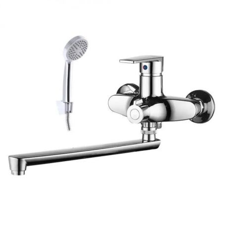 Змішувач для ванної з термопластику Oscar 006 Euro Хром