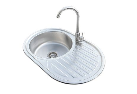 Комплект мойка + смеситель Romzha Dana Nova Satin (A) Комплект мойка + смеситель Romzha Dana Nova Satin (A)