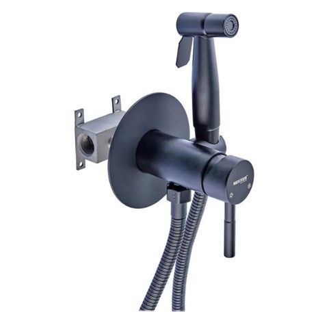 Змішувач для гігієнічного душу вбудований MiX SUS 333 Black Німеччина