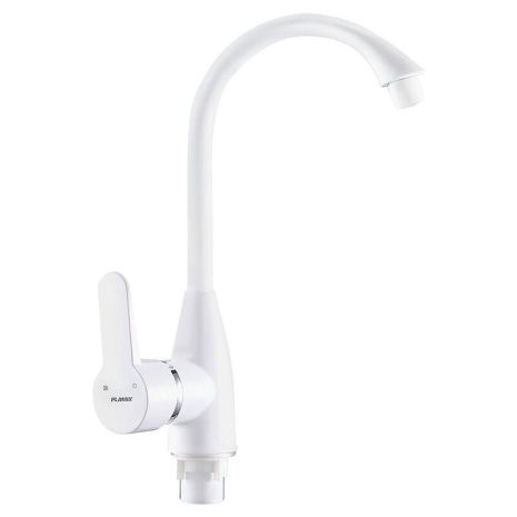Змішувач для кухні з термопластику Mario 011 білий