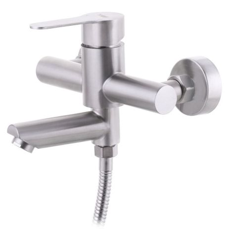 Змішувач для ванни з нержавіючої сталі Dax 009 Euro Змішувач для ванни з нержавіючої сталі Dax 009 Euro