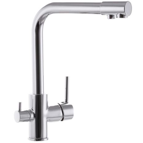 Смеситель для кухни с выходом под питьевую воду Чехия LR4055-3