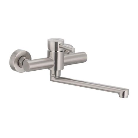 Змішувач настінний із нержавіючої сталі MiX SUS 005