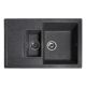 Кухонна мийка Romzha Jorum 78D Grafit (201)
