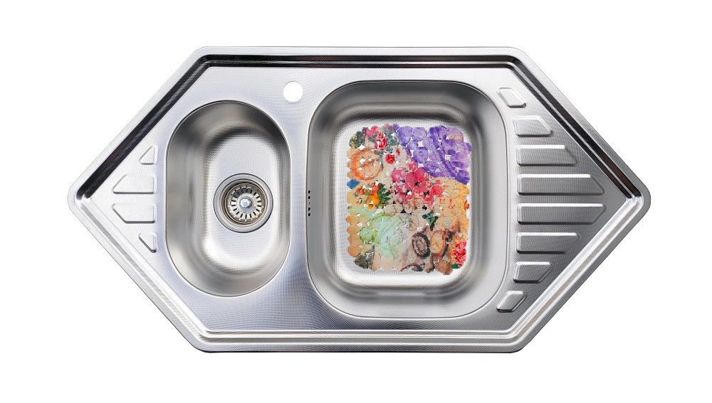 Кухонна мийка Romzha Meduza 1.5C Textura Кухонна мийка Romzha Meduza 1.5C Textura