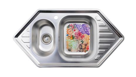 Кухонна мийка Romzha Meduza 1.5C Textura Кухонна мийка Romzha Meduza 1.5C Textura