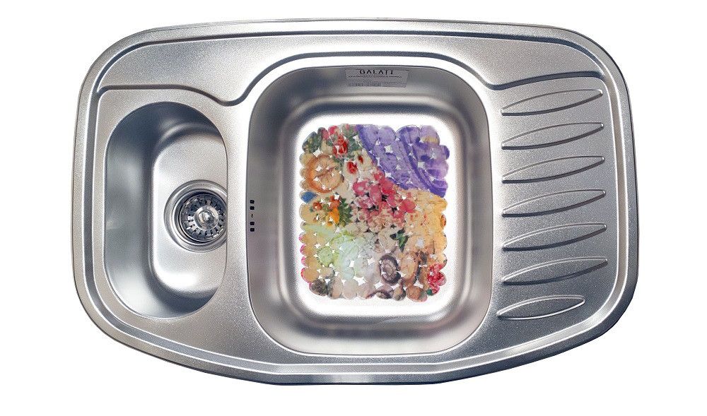 Кухонна мийка Romzha Rampa 1.5C Satin Кухонна мийка Romzha Rampa 1.5C Satin