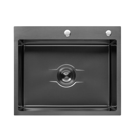 Кухонна мийка Kroner KRP Derby — 6050HM PVD